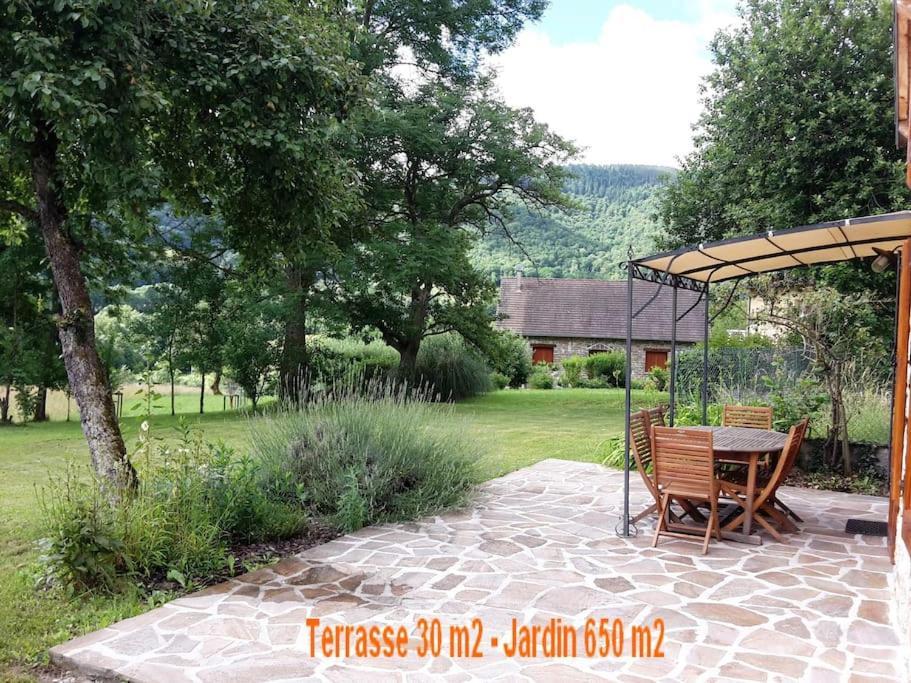 SauratGrange En Pierres. Grand Jardin Et Belle Vue别墅 外观 照片